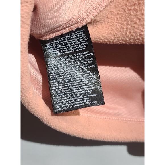 The North Face TKA Attitude 1/4-Zip Fleece Pullover Small Pink EUC NF0A5J6H - Picture 5 of 6